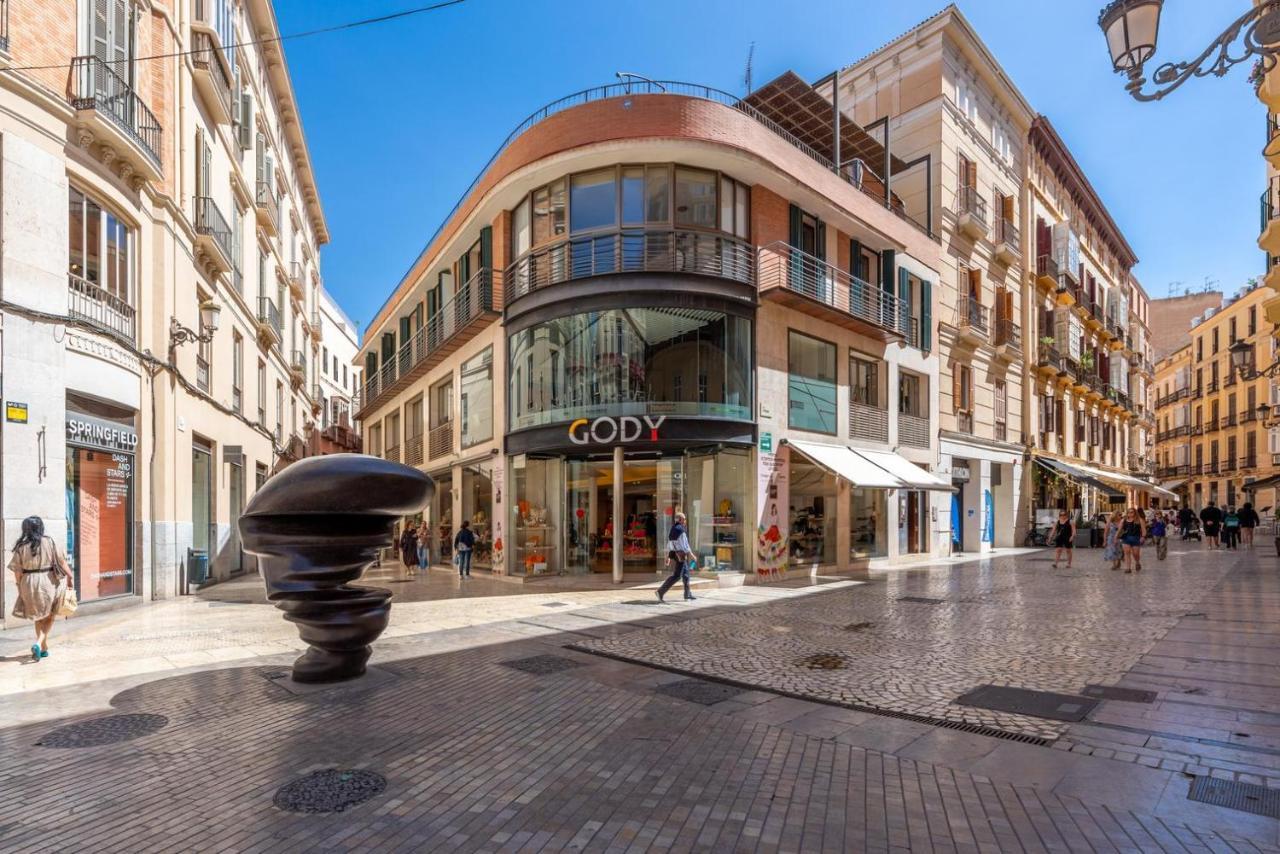 Vistas Panoramicas Calle Larios Málaga Exterior foto